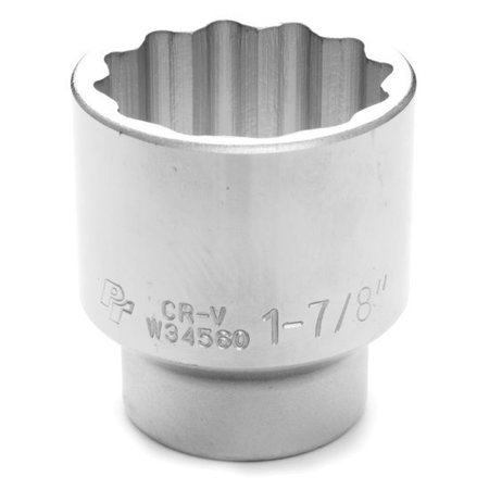 PERFORMANCE TOOL 3/4 In Dr. 12 Pt Socket 1-7/8 In Socket 12Pt 1-7, W34560 W34560